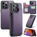 iPhone 15 Pro Max Caseme C22 Etui RFID Card Wallet - Violet
