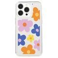 Coque iPhone 15 Pro Max en TPU Fashion - Fleurs colorées