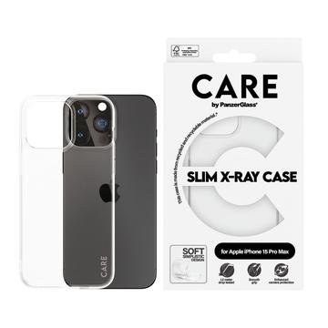 Coque iPhone 15 Pro Max PanzerGlass Care Fashion Slim X-Ray - Transparent