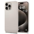 Coque iPhone 15 Pro Max TPU Spigen Liquid Air - Titane naturel