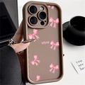 Coque TPU antichoc élégante iPhone 15 Pro Max avec bords relevés - Marrone / arc