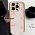 Coque TPU antichoc élégante iPhone 15 Pro Max avec bords relevés - Blanche / arc