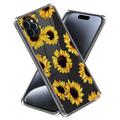 Coque iPhone 15 Pro Max en TPU Stylish Ultra Fin - Tournesols