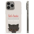 Coque iPhone 15 Pro Max en TPU - Chat en Colère