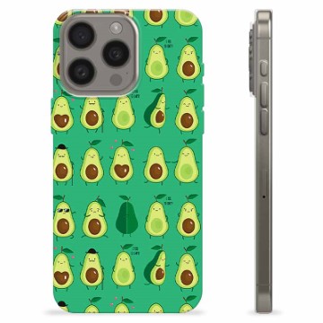 Coque iPhone 15 Pro Max en TPU - Avocado Pattern