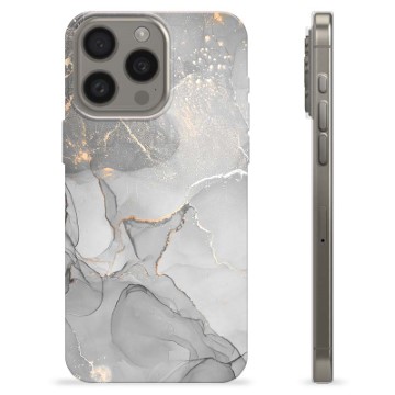 Coque iPhone 15 Pro Max en TPU - Greige Étincelant