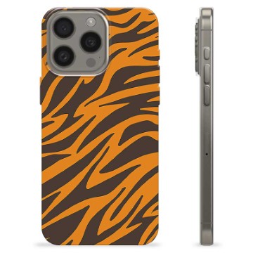 Coque iPhone 15 Pro Max en TPU - Tigre