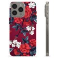 Coque iPhone 15 Pro Max en TPU - Fleurs Vintage