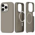 Coque iPhone 15 Pro Max Tech-Protect Silicone MagSafe - Titan