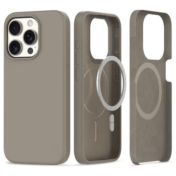 Coque iPhone 15 Pro Max Tech-Protect Silicone MagSafe - Titan