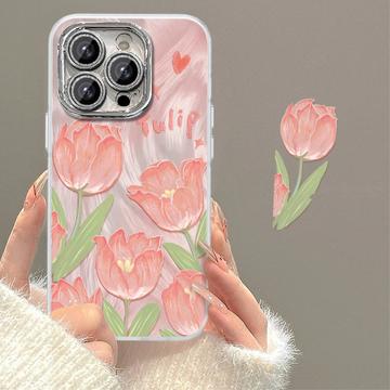 Coque iPhone 15 Pro Max en TPU Tulip Motif