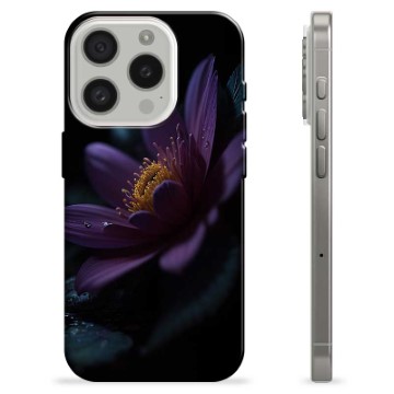 Coque iPhone 15 Pro en TPU - Violet Profond