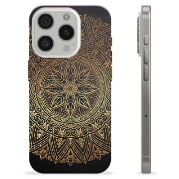 Coque iPhone 15 Pro en TPU - Mandala