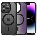 Coque iPhone 15 Pro Tech-Protect Magmat - Compatible MagSafe - Noir Mat
