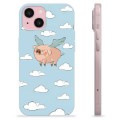 Coque iPhone 15 en TPU - Cochon Volant