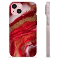 Coque iPhone 15 en TPU - Rubis Doré