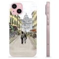 Coque iPhone 15 en TPU - Rue d'Italie