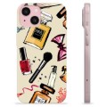 Coque iPhone 15 en TPU - Maquillage