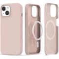 Coque iPhone 15 Tech-Protect Silicone MagSafe - Rose