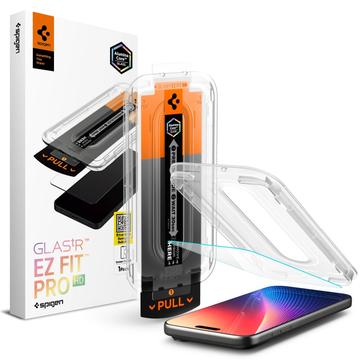 Protection d\'écran iPhone 16 Pro/17/17 Pro Spigen Glas.tR EZ Fit Pro - Clair