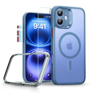 Ensemble iPhone 16 ESR HaloLock MagSafe Classic Pro - Bleu givré