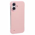 Coque iPhone 16 en Plastique Sans Cadre - Rose