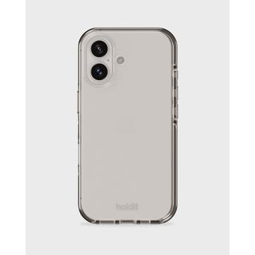 Coque iPhone 16 Holdit Seethru - Blanche