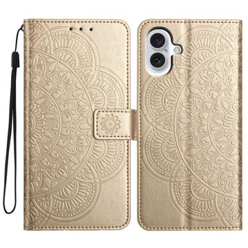 Étui Portefeuille iPhone 16 Mandala Série