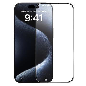 Protecteur d’Écran iPhone 16 en Verre Trempé Nillkin Amazing CP+Pro - Bord Noir