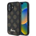 Coque iPhone 16 Plus Guess Peony Script - Compatible MagSafe - Noire