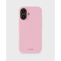 Coque iPhone 16 Plus en Silicone Holdit - Rose