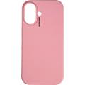 Coque iPhone 16 Plus en Silicone Nudient Base - Rose Tendre
