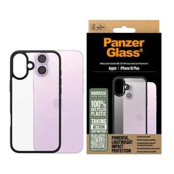 Coque PanzerGlass HardCase pour iPhone 16 Plus - Noir / Transparent