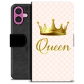 Étui Portefeuille Premium iPhone 16 Plus - Reine