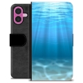 Étui Portefeuille Premium iPhone 16 Plus - Mer