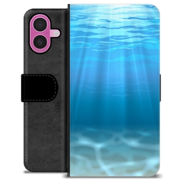 Étui Portefeuille Premium iPhone 16 Plus - Mer