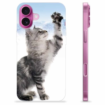 Coque iPhone 16 Plus en TPU - Chat