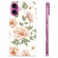 Coque iPhone 16 Plus en TPU - Motif Floral