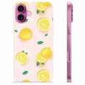 Coque iPhone 16 Plus en TPU - Motif Citron