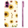 Coque iPhone 16 Plus en TPU - Tournesol