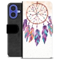 Étui Portefeuille Premium iPhone 16 - Attrape-rêves