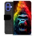 Étui Portefeuille Premium iPhone 16 - Gorille