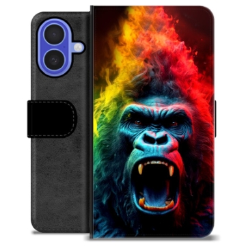 Étui Portefeuille Premium iPhone 16 - Gorille