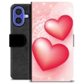 Étui Portefeuille Premium iPhone 16 - Love