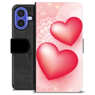 Étui Portefeuille Premium iPhone 16 - Love
