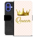 Étui Portefeuille Premium iPhone 16 - Reine
