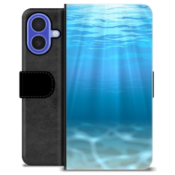 Étui Portefeuille Premium iPhone 16 - Mer