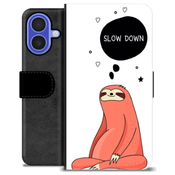 Étui Portefeuille Premium iPhone 16 - Slow Down