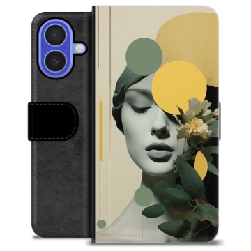 Étui Portefeuille Premium iPhone 16 - Ambiance Vintage