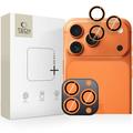 iPhone 16 Pro/16 Pro Max/17 Pro/17 Pro Max Tech-Protect Cam Ring Fit+ Camera Lens - Orange